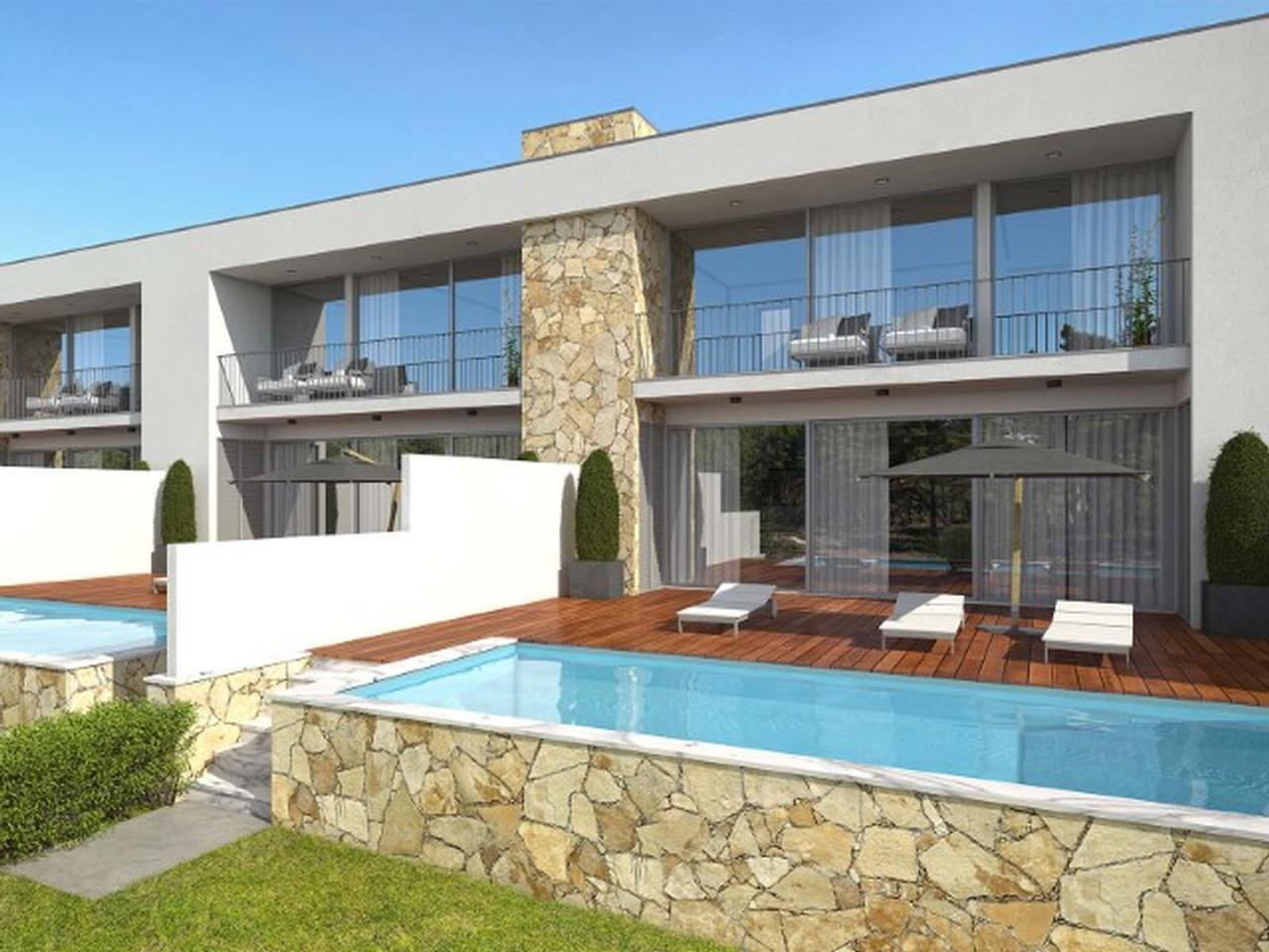 Maison contemporaine de type 4 pièces avec piscine et jardin - Albufeira