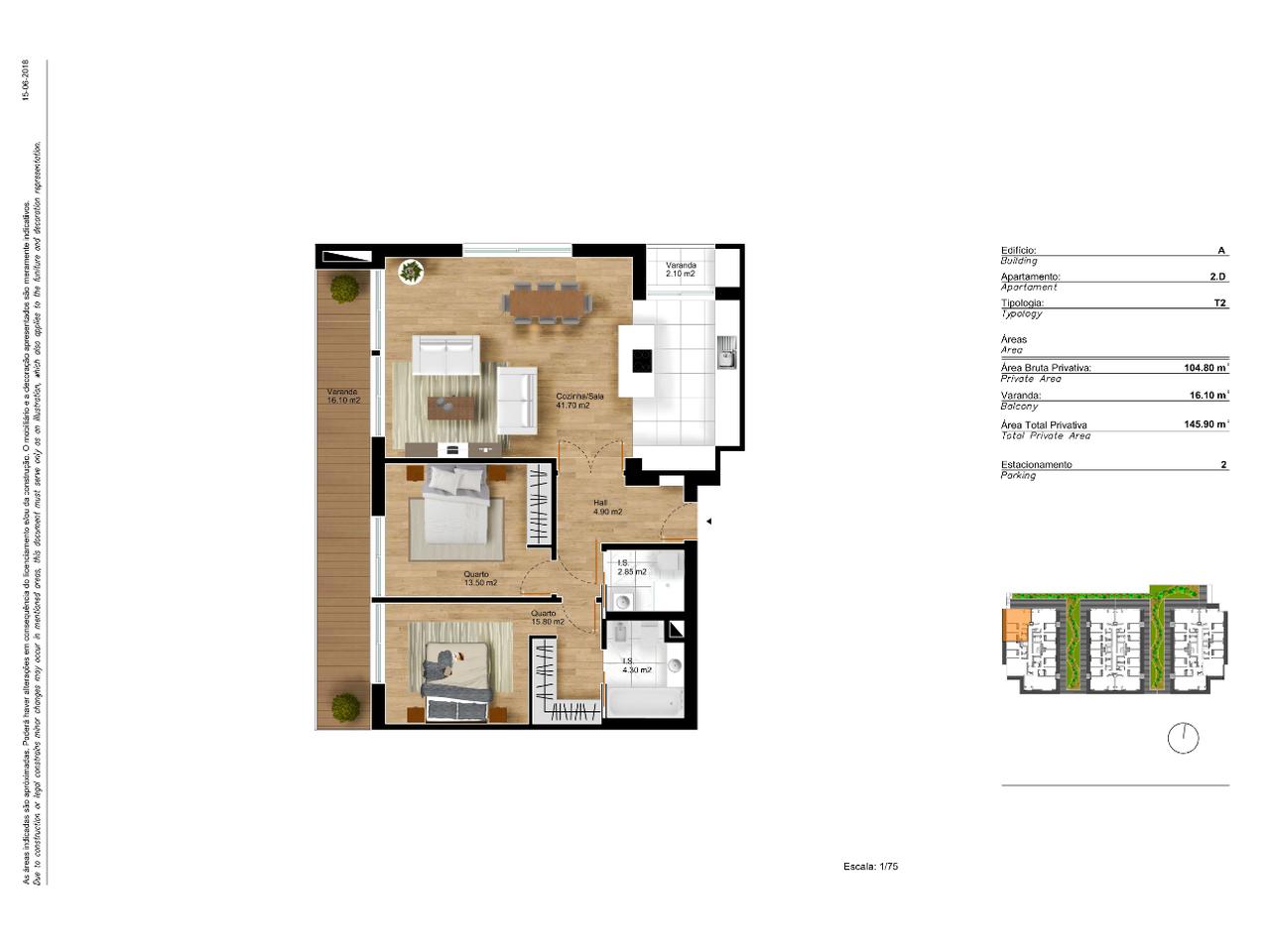 Appartements de standing T2 et T3 - à partir de 350.000 € - Albufeira